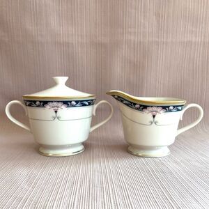 Lenox ~ Palmyra ~ Sugar & Creamer Set ~ Pattern Discontinued in 1994 - Unused